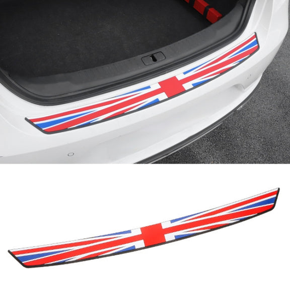 Car Trunk Anti-collision Strip Threshold Decoration Protection Sticker(British Red)
