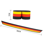 Car Trunk Anti-collision Strip Threshold Decoration Protection Sticker(Rhombus Black)