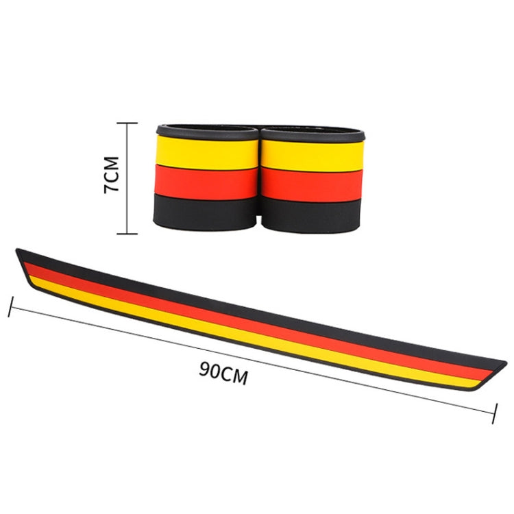 Car Trunk Anti-collision Strip Threshold Decoration Protection Sticker(French Models)