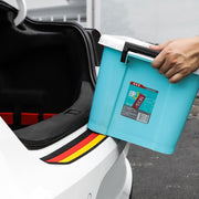 Car Trunk Anti-collision Strip Threshold Decoration Protection Sticker(Rhombus Black)