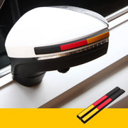 Car Rearview Mirror Door Side Decoration Anti-collision Rubber Strips(Germany Black Edge)