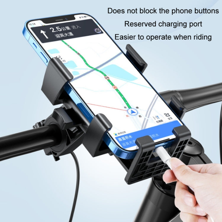 Motorcycle Navigation Riding Mobile Phone Holder(Rear View Mirror)