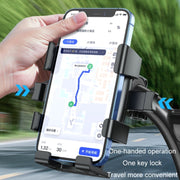 Motorcycle Navigation Riding Mobile Phone Holder(Rear View Mirror)