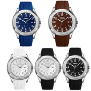 SKMEI 9286 Outdoor Sports Multifunctional Men Water-resistant Quartz Watch(Coffee)