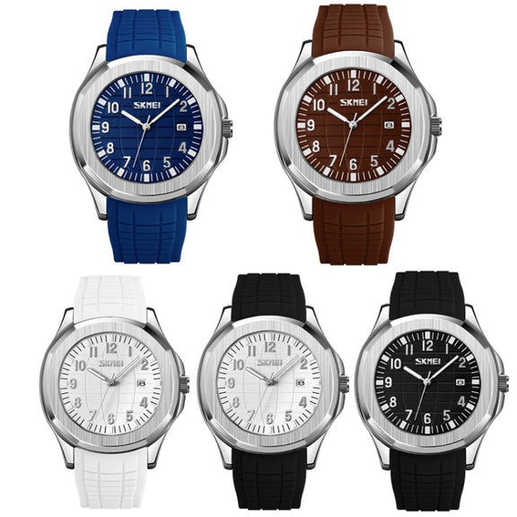 SKMEI 9286 Outdoor Sports Multifunctional Men Water-resistant Quartz Watch(Blue)