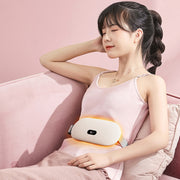 2000mAh Intelligent Massage Warming Belt Digital Electric Abdominal and Waist Massager(Yellow)
