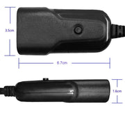 K13W HDMI To AV 1080P HD Converter, Cable Length: 0.5m(Black)