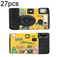 27pcs Illustration Retro Film Camera Waterproof Cartoon Decorative Stickers without Camera - Children Cameras by PMC TechLife | Online Shopping South Africa | PMC TechLife | Buy Now Pay Later Mobicred