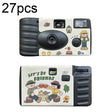 27pcs Friend Retro Film Camera Waterproof Cartoon Decorative Stickers without Camera - Children Cameras by PMC TechLife | Online Shopping South Africa | PMC TechLife | Buy Now Pay Later Mobicred