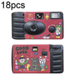 18pcs Red Good Luck Retro Film Camera Waterproof Cartoon Decorative Stickers without Camera - Children Cameras by PMC TechLife | Online Shopping South Africa | PMC TechLife | Buy Now Pay Later Mobicred