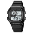 SKMEI 1998 Transparent Shell Ice Sensor Outdoor Sports Waterproof Multi-function Watch(Black) - free shipping - PMC TechLife - Order now!