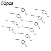 For PS5 Controller 50pcs Replacement Buttons Metal Springs ,Spec: Motor Springs