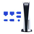For PS5 2sets 7pcs/Set Dust Plug Silicone Dust Protector Anti-Dust Cover(Blue) - PS5 Spare Parts by PMC TechLife | Online Shopping South Africa | PMC TechLife