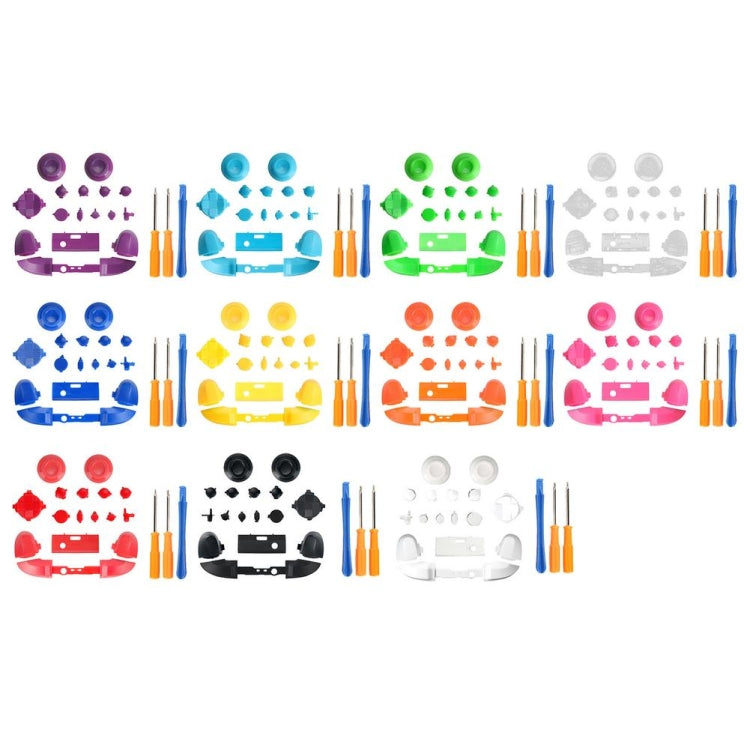For Xbox Series X Controller Thumbstick LB RB Bumpers Trigger Buttons With Screwdriver Accessories(White)