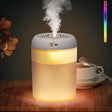 3000ml Double Nozzle Humidifier with Timing Digital Display and Colorful Ambient Light(White) - Air Purifiers & Accessories by PMC TechLife | Online Shopping South Africa | PMC TechLife | Buy Now Pay Later Mobicred
