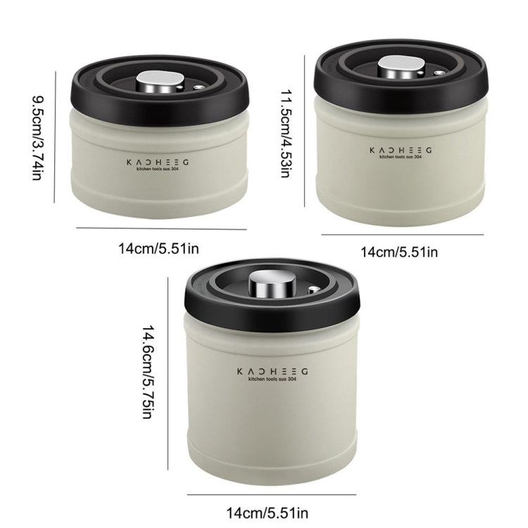 Kacheeg Sealing Can Pressed Vacuum Coffee Bean Tea Cans, Capacity: 1100ml