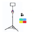 8 Inch 3200-5500K Three-color Temperature Photography Flat-panel Live Fill Light,Spec: 2.1m Bracket - Selfie Light by PMC TechLife | Online Shopping South Africa | PMC TechLife | Buy Now Pay Later Mobicred