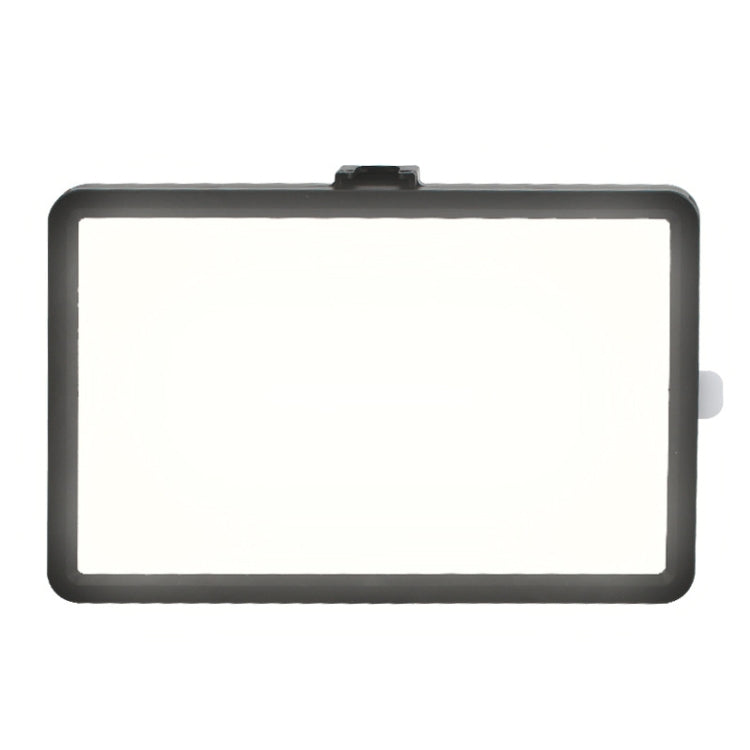8 Inch 3200-5500K Three-color Temperature Photography Flat-panel Live Fill Light,Spec: Overhead Bracket