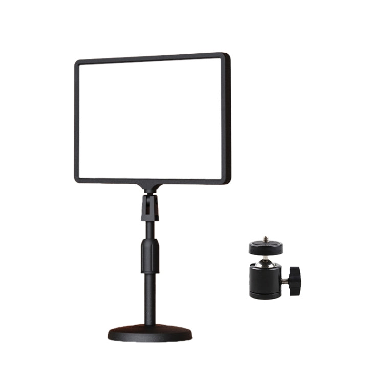 10 Inch 3000-6500K Three-color Temperature Photography Flat-panel Live Fill Light,Spec: 30cm Bracket