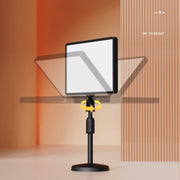 10 Inch 3000-6500K Three-color Temperature Photography Flat-panel Live Fill Light,Spec: 42cm Bracket
