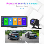 A3073 HD Wired 9.3 Inch 1 To 1 Smart Player With Wireless Carplay Two-way Video Split-screen Display(Black)