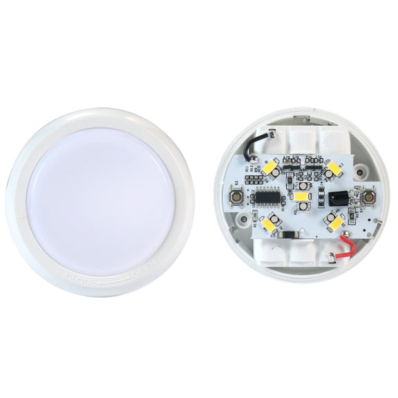 Ambience Pat Light Bedside Eye Protection Night Light, Color: RGBW Color Light Battery(6pcs With 2 Remote Control)