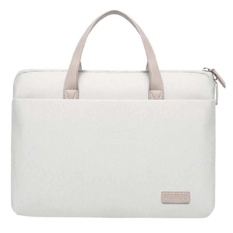 For MacBook 13.3-14 Inches MAHOO 10188 Ultra-Thin Hand Computer Bag Messenger Laptop Bag, Color: Gray