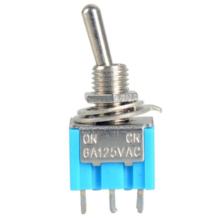 10pcs 6 Pin 2-speed Rocker Toggle Button Switch(MTS-202)