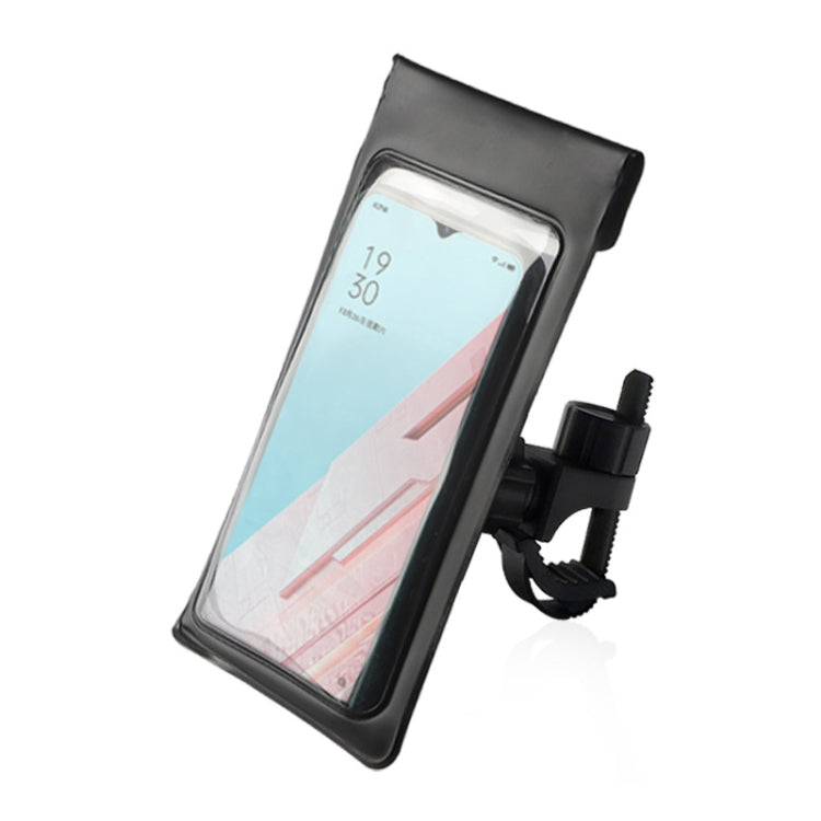 Outdoor Cycling Mobile Phone Navigation Water-resistant Bracket(Black)