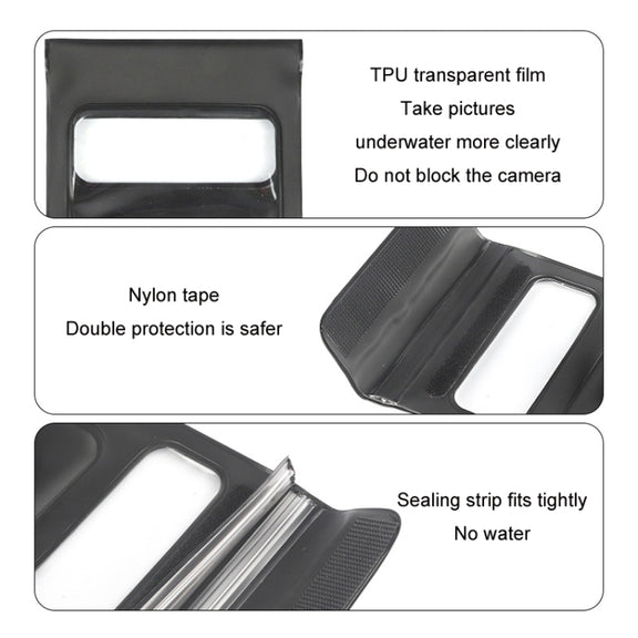 Outdoor Cycling Mobile Phone Navigation Water-resistant Bracket(Black Green)