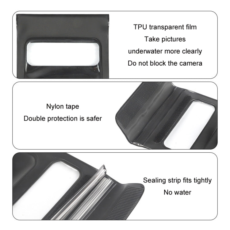 Outdoor Cycling Mobile Phone Navigation Water-resistant Bracket(Black Green)