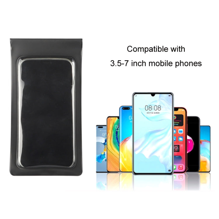 Outdoor Cycling Mobile Phone Navigation Water-resistant Bracket(Black Green)