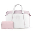 13.3-14 inch Computer Handheld Messenger Bag For Apple MacBook / Huawei / Xiaomi / Basne(Ladder Hand Lands Purple+Pink PU Power Package) - 13.3 inch by PMC TechLife | Online Shopping South Africa | PMC TechLife | Buy Now Pay Later Mobicred