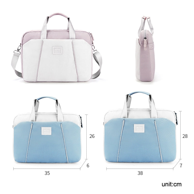 13.3-14 inch Computer Handheld Messenger Bag For Apple MacBook / Huawei / Xiaomi / Basne(Case)