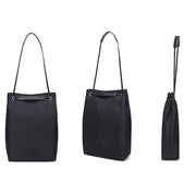 For Apple Macbook Shoulder / Handheld / Messenger Computer Bag, Size: Large(Black)