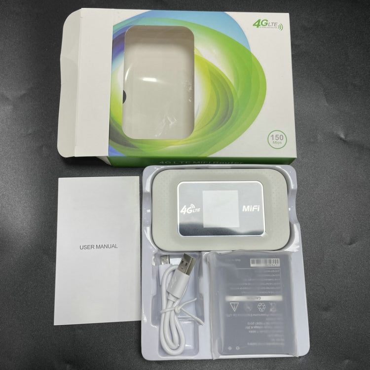 D921 4G Portable Plug-In Card Router Support Malay MOD Modem Portable WIFI Wireless Hotspot(White)