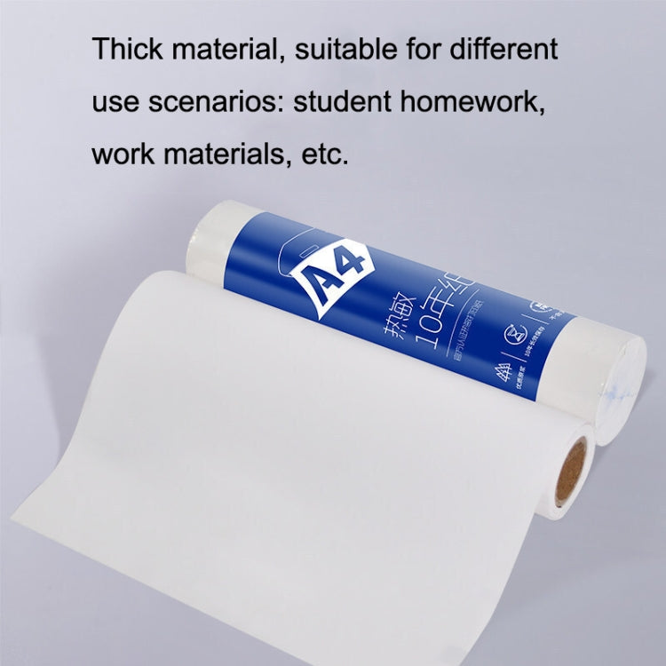Home Small Phone Office Wireless Wrong Question Paper Student Portable Thermal Printer, Style: Remote Edition+100pcs A4 Paper