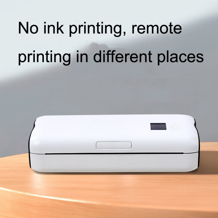 Home Small Phone Office Wireless Wrong Question Paper Student Portable Thermal Printer, Style: Bluetooth Edition