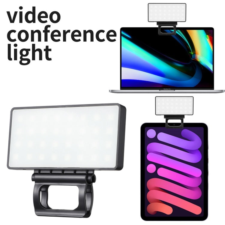 Outdoor Live Photography Multi-angle Brightness Adjustment Mobile Phone Fill Light, Specification: Monochrome White Light