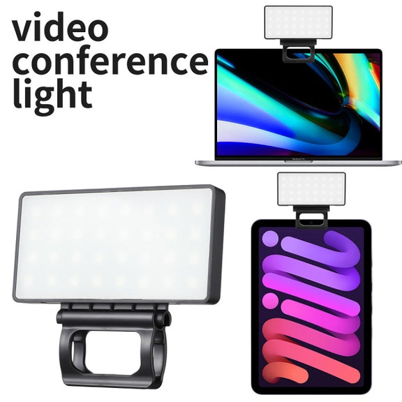 Outdoor Live Photography Multi-angle Brightness Adjustment Mobile Phone Fill Light, Specification: Monochrome White Light