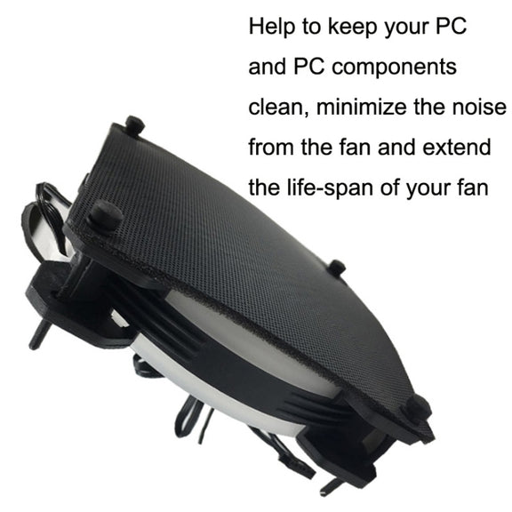 20pcs 14cm Chassis Fan PVC Dust Filter Dust Filter