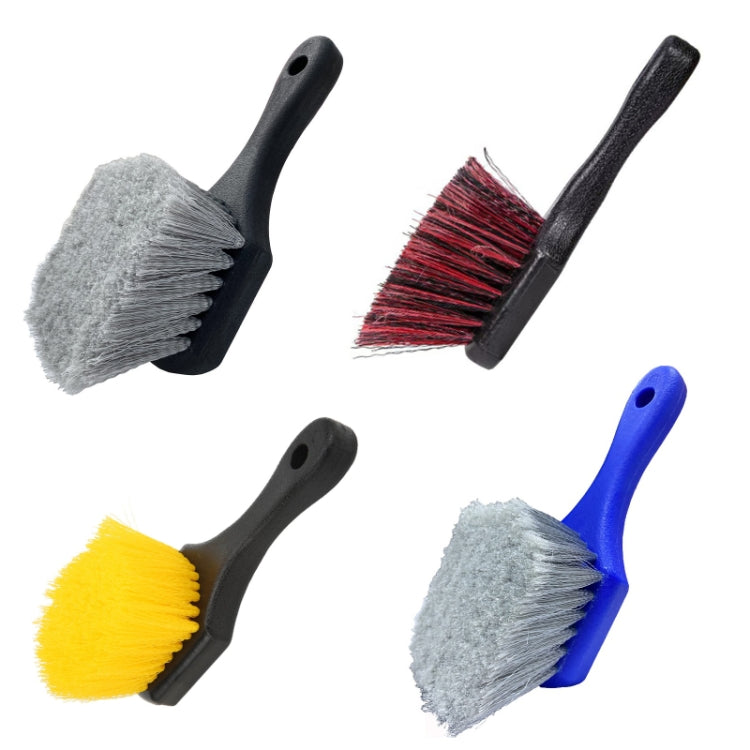Multi-functional Wheel Washing Brush Carpet Cleaning Soft Brush, Color: Blue Gray
