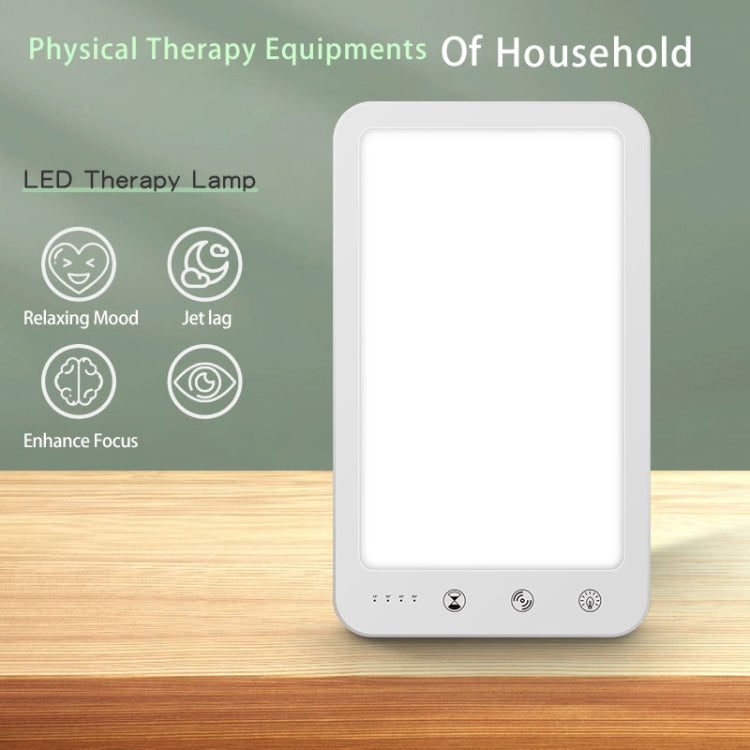 JSK-30 LED Timing Intelligent Dimming SAD Therapy Lamp, Specification: With Power Line+US Plug