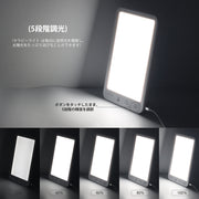 JSK-30 LED Timing Intelligent Dimming SAD Therapy Lamp, Specification: With Power Line+EU Plug
