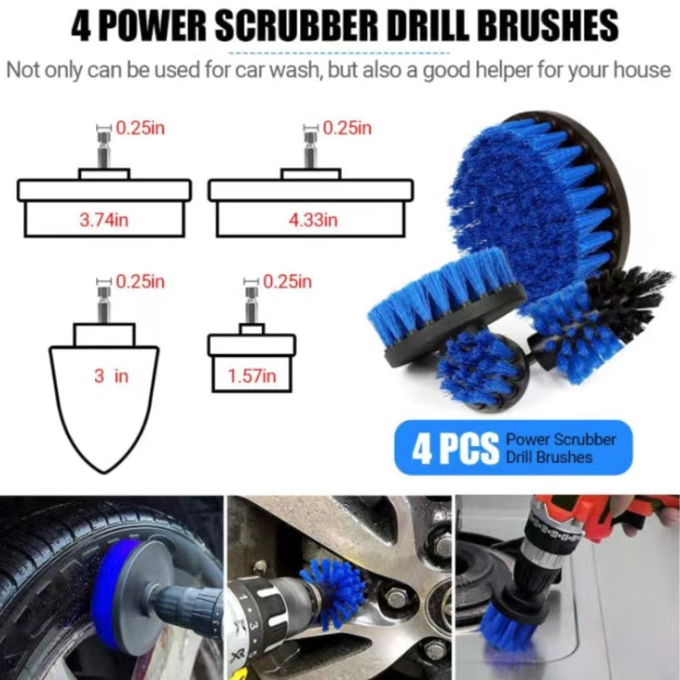 30 in 1 Car Wash Water-resistant Gloves Wheel Hub Cleaning Brush