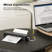 Phomemo M832 300dpi Wireless Thermal Portable Printer, Size: Letter Version(Black)