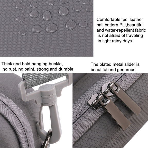 For DJI Mini 3 / Mini 3 Pro  BKANO PU Storage Bag Portable Shoulder Bag Messenger Bag RC-N1 Version