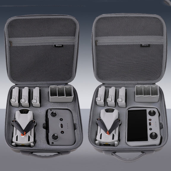 For DJI Mini 3 / Mini 3 Pro  BKANO PU Storage Bag Portable Shoulder Bag Messenger Bag RC Version