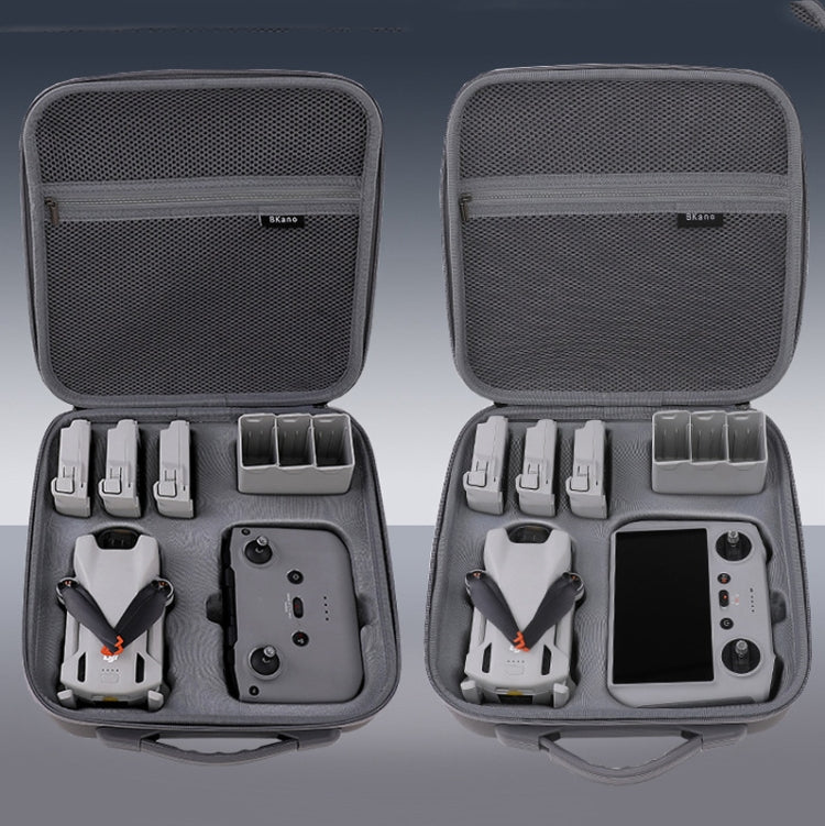 For DJI Mini 3 / Mini 3 Pro  BKANO PU Storage Bag Portable Shoulder Bag Messenger Bag RC Version