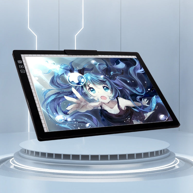 A4-D28B Rechargeable Copy Desk Drawing Board, Specification: With Charging Line+UK Plug Adapter